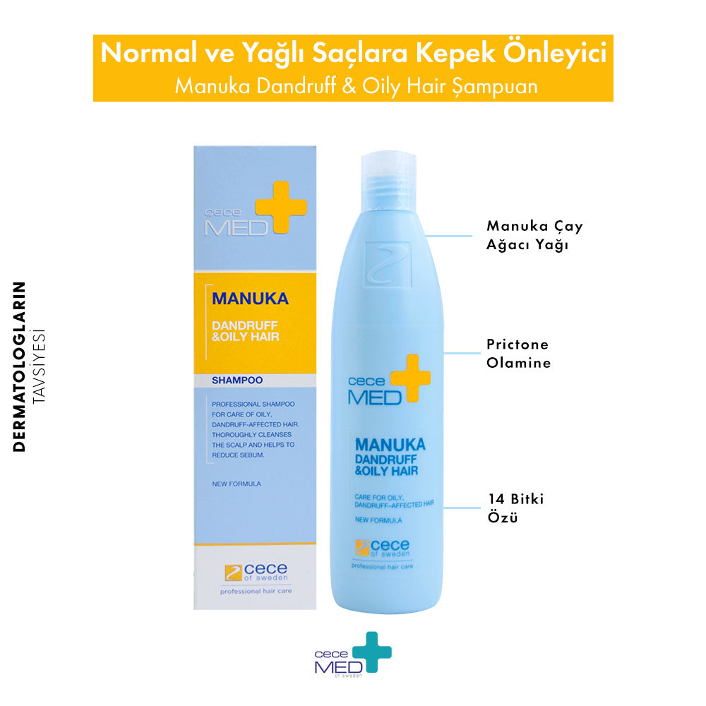 Yağlı Kepek (Seboreik Dermatit) Karşıtı Manuka Şampuan-3200