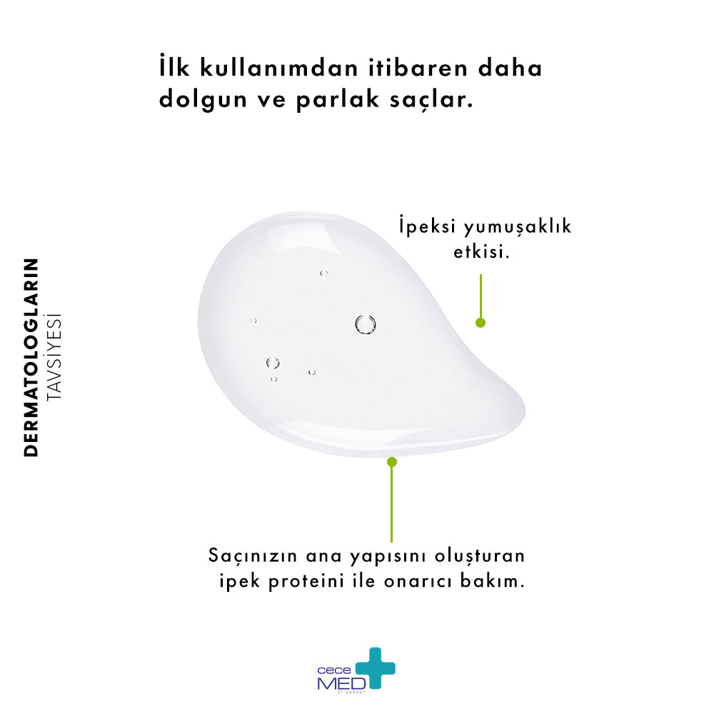 Kuru, Yıpranmış ve Boyalı Saçlar İçin Silk Şampuan-3100